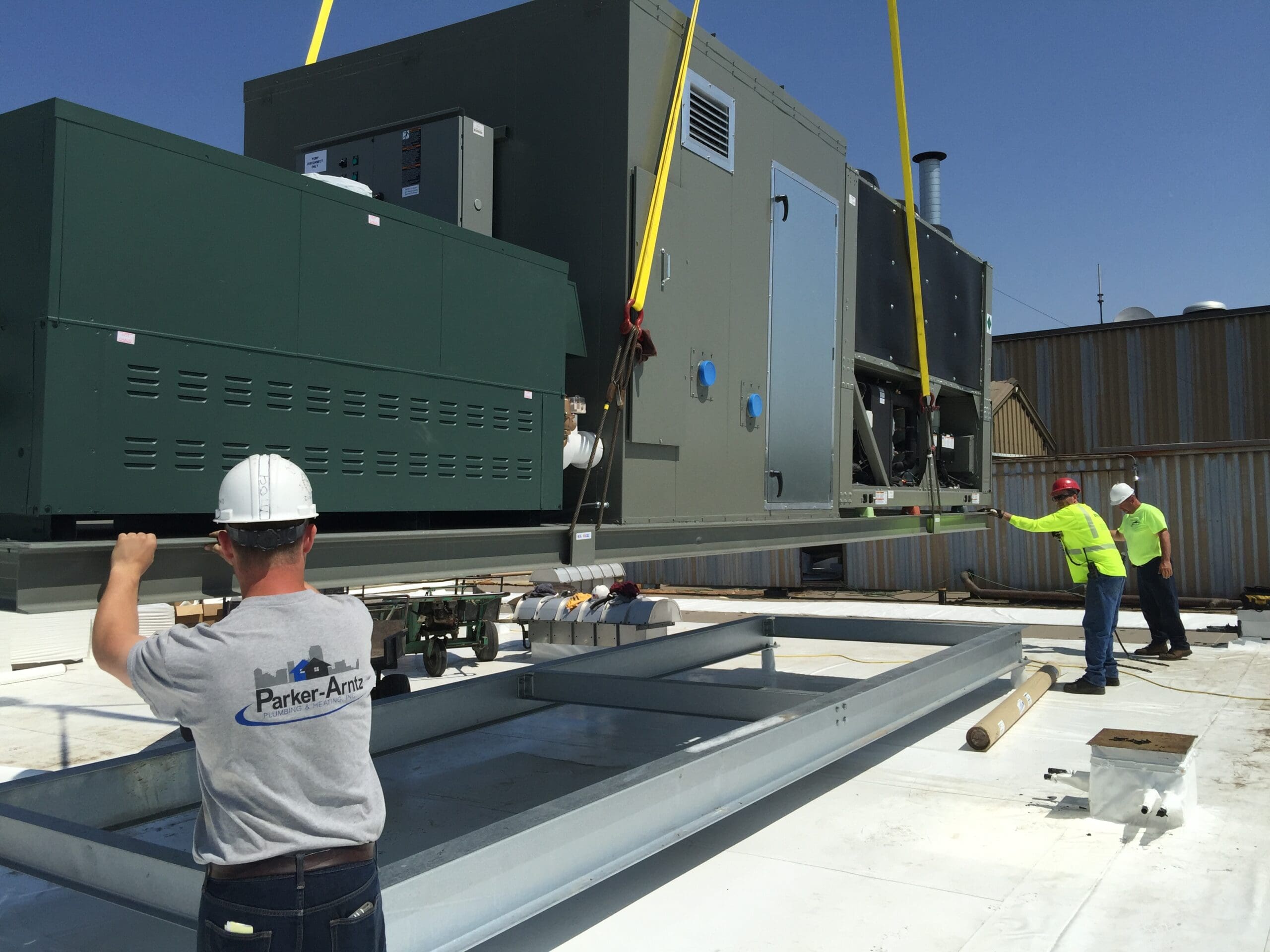 Rooftop Air Conditioning Installation Greenville MI